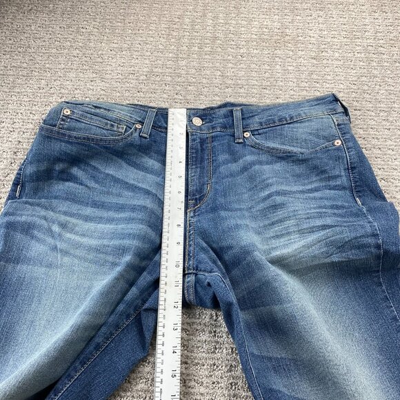 Signature by Levi's Straus Modern Straight Women's Jeans Size 16M 33X32 Denim - Picture 11 of 14